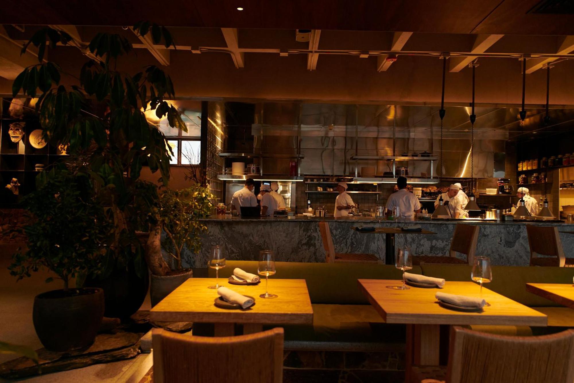 Novotel Medellin El Tesoro エクステリア 写真 Interior of the restaurant