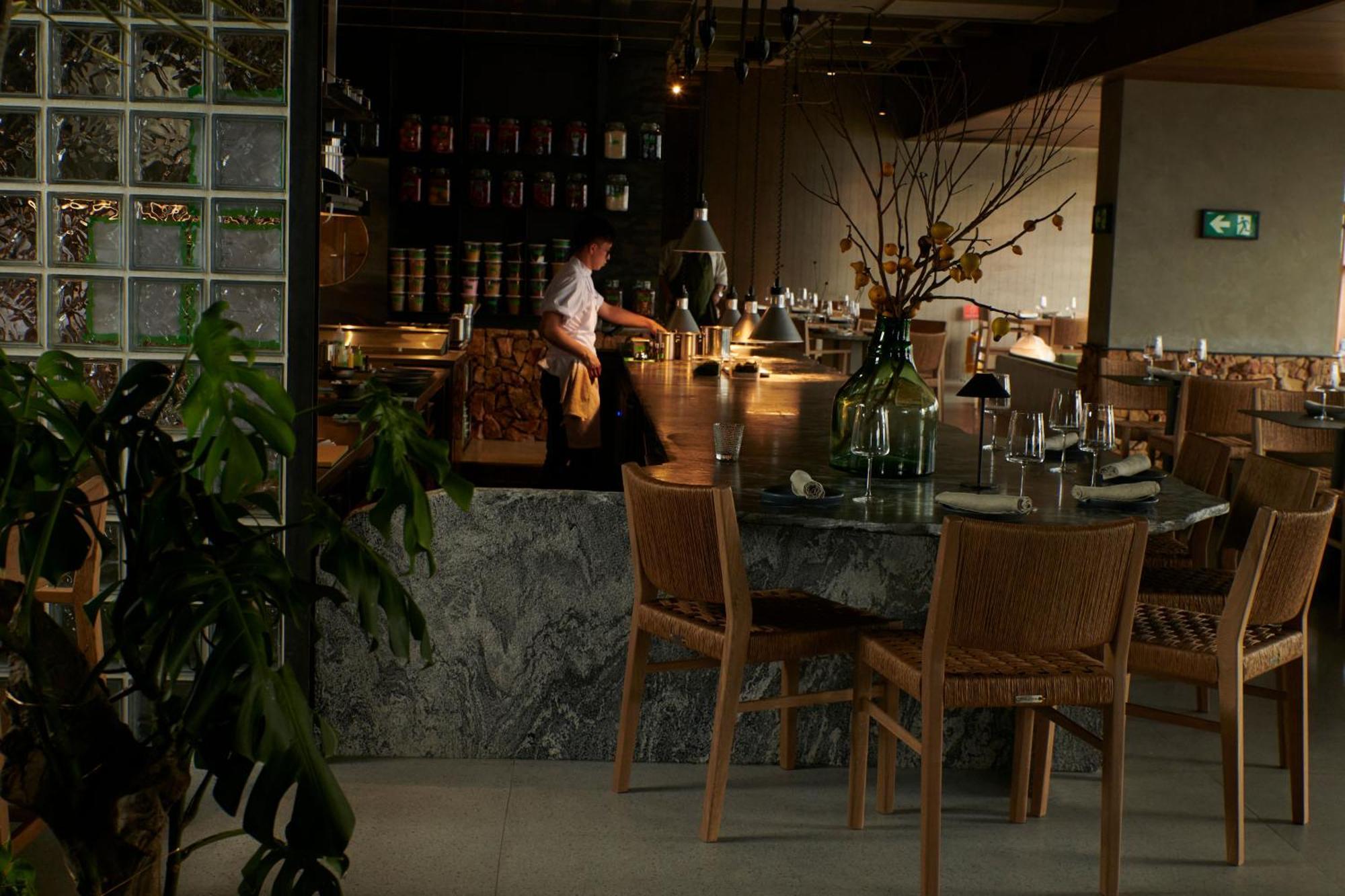 Novotel Medellin El Tesoro エクステリア 写真 Interior of the restaurant