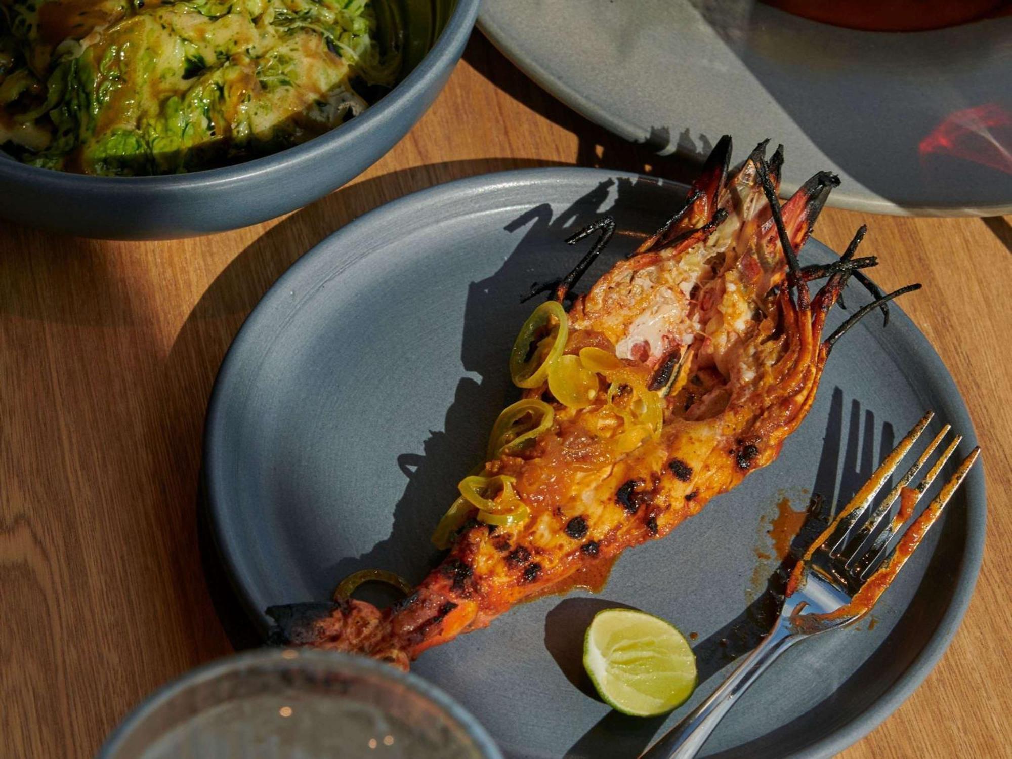 Novotel Medellin El Tesoro エクステリア 写真 Grilled prawn